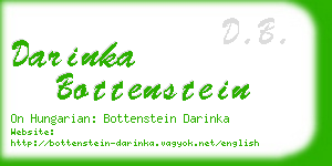 darinka bottenstein business card